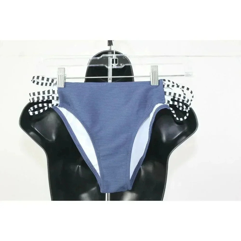 ladies blue CUPSHE Bikini Bottom size L